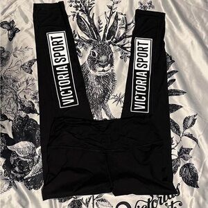 Victoria's Secret VSX Sport Black Leggings.